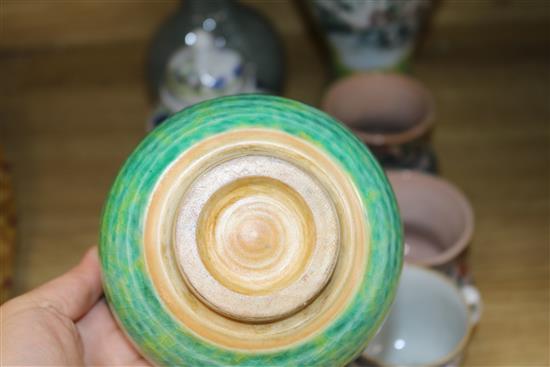 A quantity of Chinese and other ceramics etc